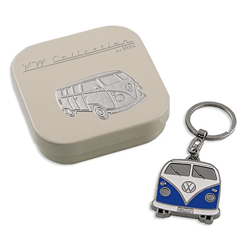 Brisa VW Collection VW T1 Bus Key Ring in Gift Tin – Blue – VW ...