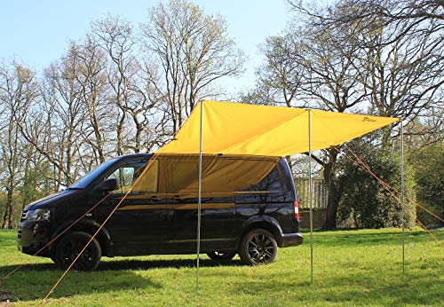 DEBUS Campervan Sun Canopy Awning – Sierra Yellow – VW Transporter Stuff