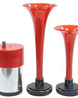 FIAMM 921981 Twin Trumpet Air Horns In Red Complete With Compressor_5d8a1d3e976ef.jpeg