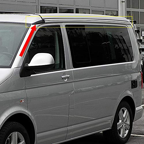 VAN-X Compatible with VW T5, T5.1, T6, T6.1 California-Style Awning Rails (Anodised Silver)_5e8744979746e.jpeg