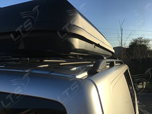 ROOF RAIL BARS RACKS + LOCKABLE BLACK CROSS BARS SET SHORT WHEEL BASE 75 KG_5eda52a921f5b.jpeg