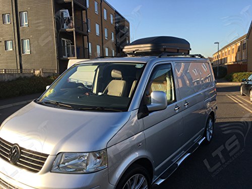 ROOF RAIL BARS RACKS + LOCKABLE BLACK CROSS BARS SET SHORT WHEEL BASE 75 KG_5eda52a9c79a3.jpeg