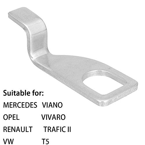 LNIMIKIY Holder bracket for VW T5 Bus and Caddy, Car Tailgate Standoff Bracket Camper Van Camping Replacement Accessories(Silver)_5f649ee5bdefd.jpeg