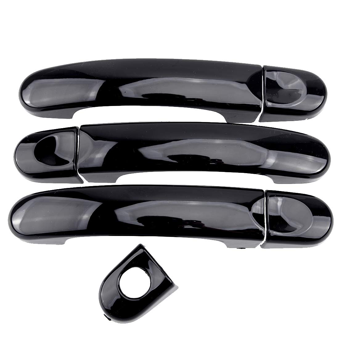 Eastar 7Pcs/Set Gloss Black Door Handle Cover Trim Fit for VW Transporter T5 T6 Caddy Vans Touran_601bf9834a664.jpeg
