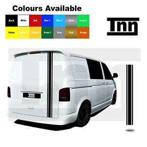 Rear Stripe Vinyl Decal Sticker for VW Transporter T4 T5 T6 Barn Door Camper Van_6028477ba270f.jpeg