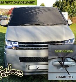  VW Transporter T5 Window Screen Cover Wrap Frost Black Out Blinds HANDLE TIES_60663e1d94d11.jpeg